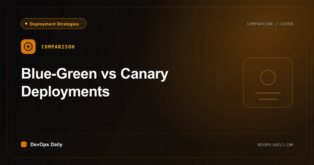 Blue-Green vs Canary Deployments