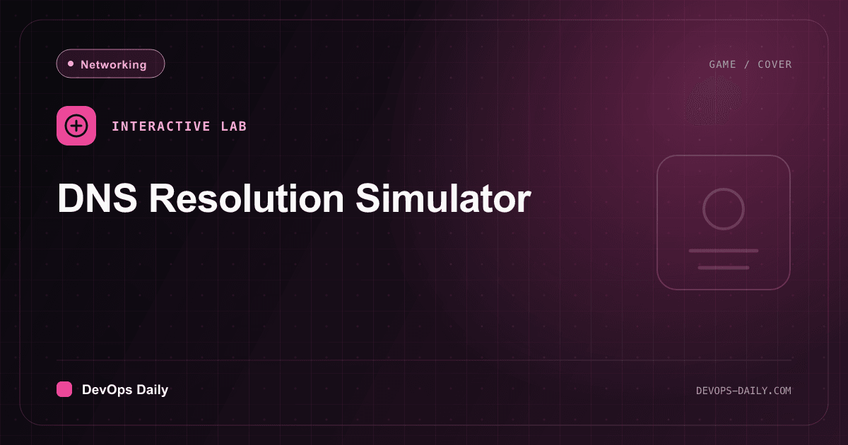 DNS Resolution Simulator