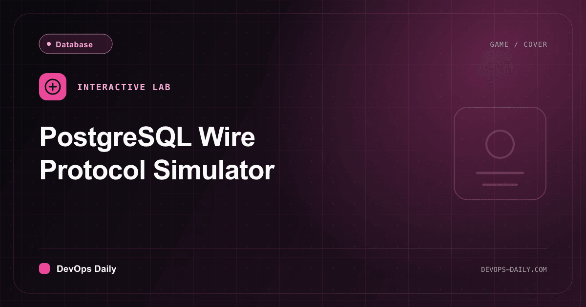 PostgreSQL Wire Protocol Simulator